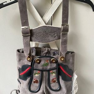 St. Peter Country kids genuine leather lederhosen 18 months 2T 3T